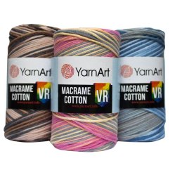 Špagát YarnArt Macrame cotton VR