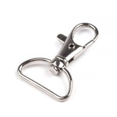 Karabína otočná 25 mm Nikel