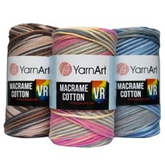 Špagát YarnArt Macrame cotton VR Špagát YarnArt Macrame cotton VR