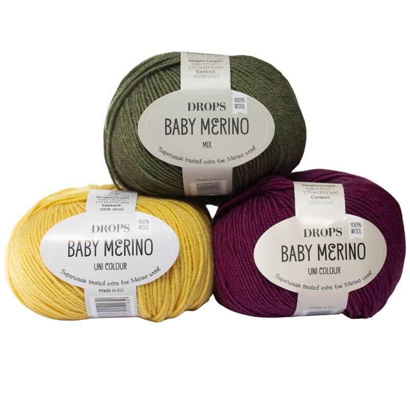 Merino vlna Drops Baby Merino