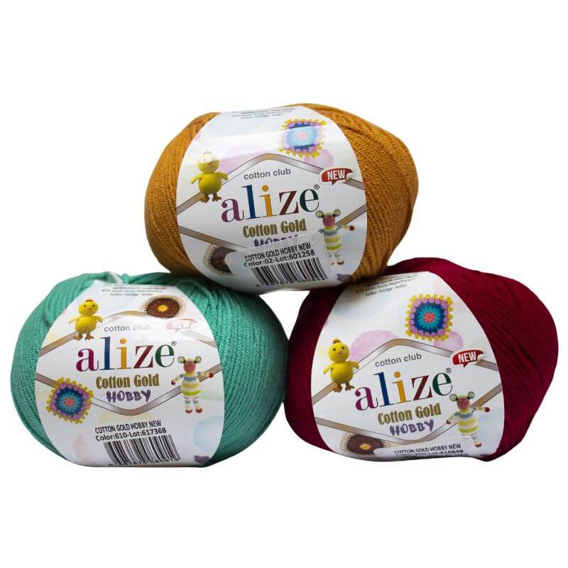 Priadza Alize Cotton Gold Hobby