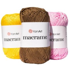Šnúrková priadza YarnArt macrame