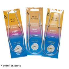 Kruhové ihlice PONY lanko 80 cm