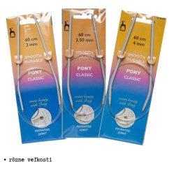 Kruhové ihlice PONY lanko 60 cm