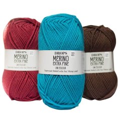 Prírodná vlna Drops Merino extra fine Prírodná vlna Drops Merino extra fine