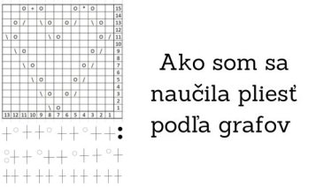 Ako som sa naučila pliesť podľa grafov – tipy pre začiatočníkov Ako som sa naučila pliesť podľa grafov – tipy pre začiatočníkov
