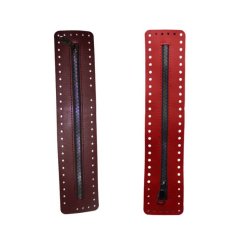 Vrchný poklop na kabelku so zipsom