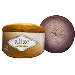 Vlna Angora Gold Ombre Batik