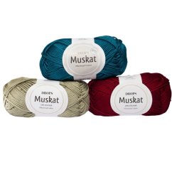 Bavlnená priadza Drops Muškát