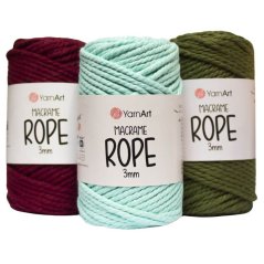 Špagát Macrame Rope 3mm Špagát Macrame Rope 3mm