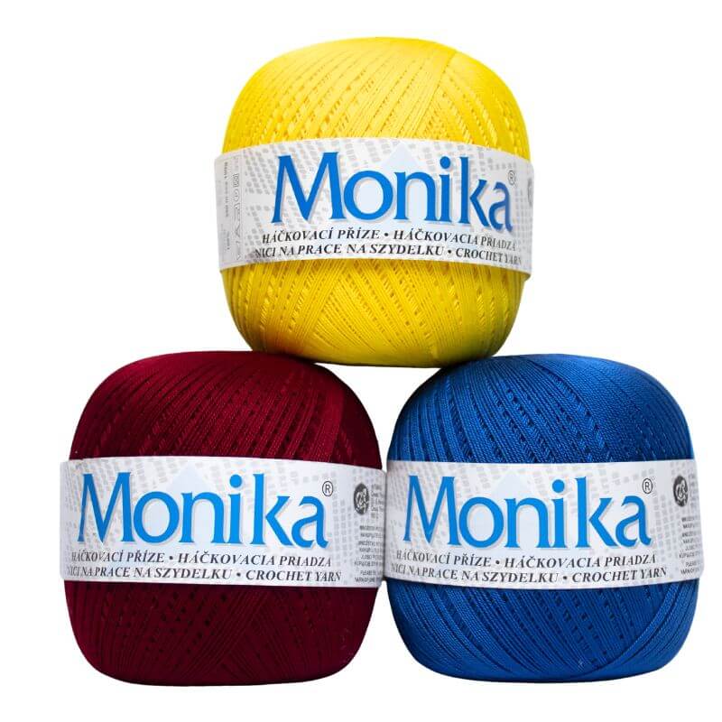 Háčkovacia priadza Monika