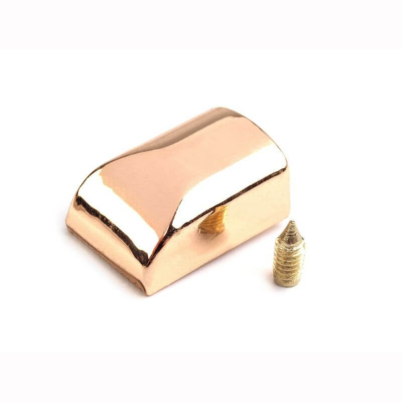 Koncovka na zips Zlato