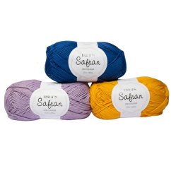 Bavlnená priadza Drops Safran