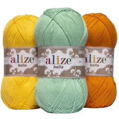 Bavlnená priadza Alize Bella