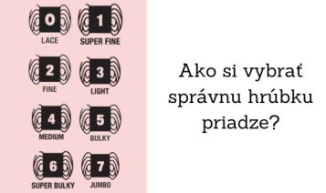 Ako si vybrať správnu hrúbku priadze? Ako si vybrať správnu hrúbku priadze?