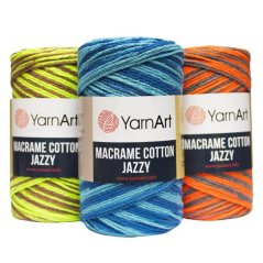 Špagát YarnArt Macrame Cotton Jazzy Špagát YarnArt Macrame Cotton Jazzy