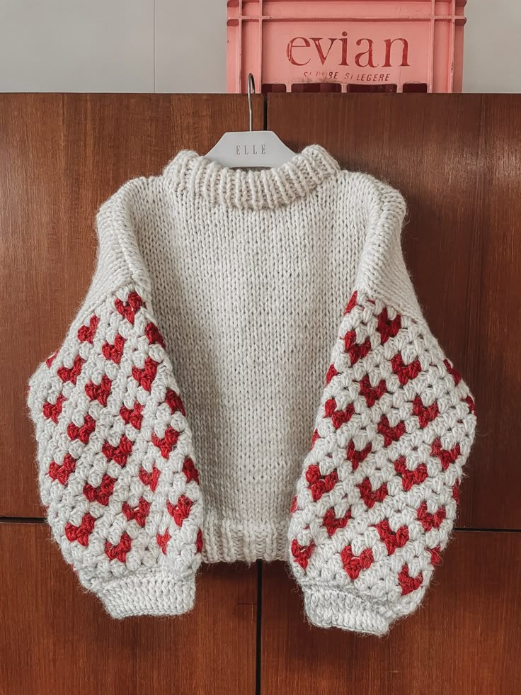 hand made pletený svetrík