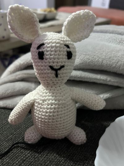 Amigurumi zajačik z priadze YarnArt Jeans