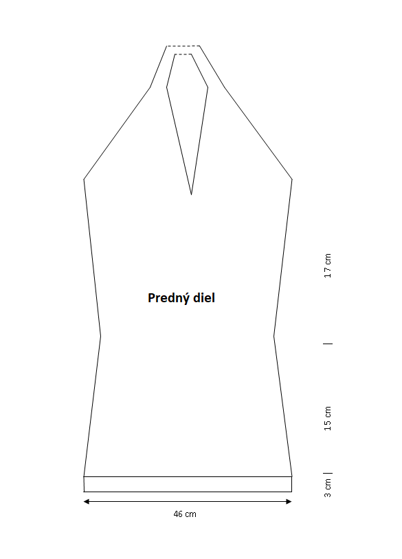 Pletený letný top predný top - VlnyTinka.sk