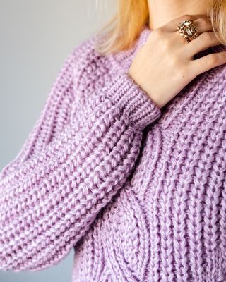 Veľké ihlice na pletenie - ideálne na hrubú priadzu